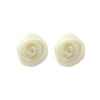 Ladies Fashion Hand Knitted Mixed Materials Flowershaped Earrings And Wrist Flowers