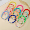 Ladies Friendship Bracelet Polymer Clay Handmade With Letters Numbers Text