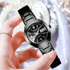 Ladies Luxury Quartz Watch Alloy Case And Strap Round Dial Waterproof