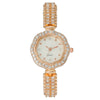 Ladies Metal Flower Shape Fashion Watch Wholesale