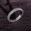 Ladies Plain Ring Copper Geometric Electroplated