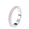 Ladies Plain Ring Copper Geometric Electroplated
