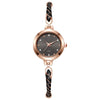 Ladies Quartz Watch Alloy Material Round Dial Leisure Style
