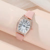 Ladies Quartz Watch Alloy Round Dial Fashion Design