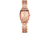 Ladies Quartz Watch Alloy Stainless Steel Square Design Fashion