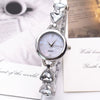 Ladies Quartz Watch Alloy Strap Round Dial Leisure Style