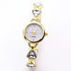 Ladies Quartz Watch Alloy Strap Round Dial Leisure Style
