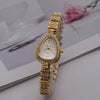 Ladies Quartz Watch Snakeshaped Flowershaped Alloy Imitation Ceramic