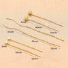 Ladies Stainless Steel And Titanium Steel Earrings With Cross Chain And Electroplating Treatment Jewelry Accessories