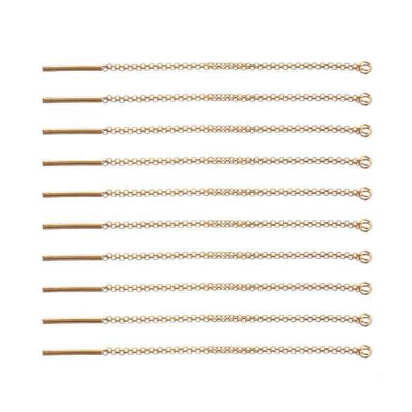 Ladies Stainless Steel Flat Ochain Earrings With Light Cross Chain And Electroplated Ear Wire Jewelry Accessories