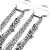 Ladies Stainless Steel Lip Necklace With Water Corrugated Chain And Electroplating Process