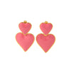 Ladies Titanium Steel Geometric Style Jewelry Earrings