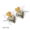 Ladies Titanium Steel Geometric Style Jewelry Earrings