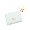 Ladies Wallet Pu Solid Color Heart Style