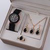 Ladies Watch Alloy Case Imitation Leather Strap Round Dial Leisure Style