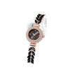 Ladies Watch Alloy Case Plastic Strap Round Dial Fashion