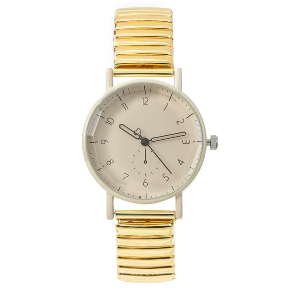 Ladies Watch Elastic Band Quartz Metal Alloy Cartoon Round