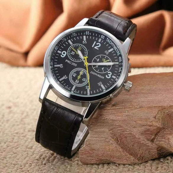 Ladies Watch Steel Round Dial Leisure Style