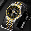 Ladies Watch Steel Round Dial Leisure Style