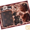 Ladies Watch Sunglasses Wallet Key Chain Set In Pu Material With Modern Simplicity Style