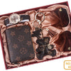 Ladies Watch Sunglasses Wallet Key Chain Set In Pu Material With Modern Simplicity Style
