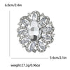 Lady Flower Alloy Inlay Artificial Gemstones Women'S Brooches