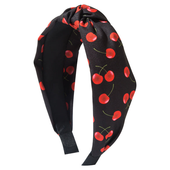 Lady Fruit Style Cloth Headband With Print Design