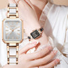 Lady Square Single Folding Buckle Quartz Women'S Watches