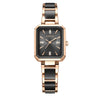 Lady Square Single Folding Buckle Quartz Women'S Watches