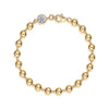 Ladylike Elegant Moissanite 925 Sterling Silver Nonfading Bracelet For Women