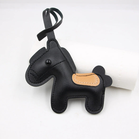 Lanyard Pony Bag Clothing Pendant Accessories With Artificial Leather Material And Small Animal Pattern And Electroplating Technology
