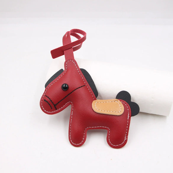 Lanyard Pony Bag Clothing Pendant Accessories With Artificial Leather Material And Small Animal Pattern And Electroplating Technology