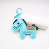 Lanyard Pony Bag Clothing Pendant Accessories With Artificial Leather Material And Small Animal Pattern And Electroplating Technology