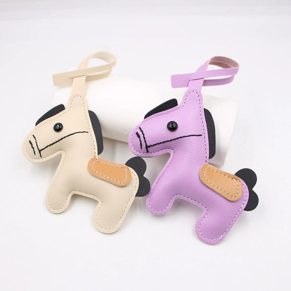 Lanyard Pony Bag Clothing Pendant Accessories With Artificial Leather Material And Small Animal Pattern And Electroplating Technology