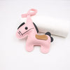 Lanyard Pony Bag Clothing Pendant Accessories With Artificial Leather Material And Small Animal Pattern And Electroplating Technology