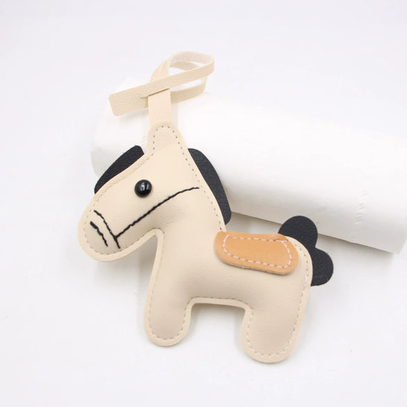 Lanyard Pony Bag Clothing Pendant Accessories With Artificial Leather Material And Small Animal Pattern And Electroplating Technology