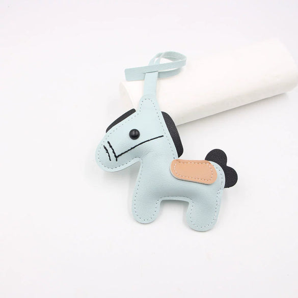 Lanyard Pony Bag Clothing Pendant Accessories With Artificial Leather Material And Small Animal Pattern And Electroplating Technology