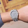 Large Dial Full Of Stars  Diamond-Set Calendar Steel Strap Watch  Hot-Selling Men'S Steel Strap Watch Gooddiy Wholesale