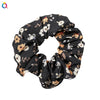 Large Floral Fabric Scrunchie Hair Tie For Women Handmade Ponytail Hair Accessory