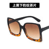 Large Frame Square Sunglasses New Trendy Retro Sunglasses Fashion Sunglasses
