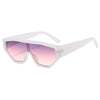 Large Frame Trendy One Piece Ins Style Sunglasses For Women And Men
