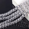 Large Hole Crystal Beads Electroplated Glass Beads For Diy Bead Curtains Earrings And Hair Accessories