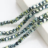 Large Hole Crystal Beads Electroplated Glass Beads For Diy Bead Curtains Earrings And Hair Accessories