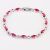 Leaf Bracelet Aaa Crystal Zircon Set Bracelet Fashion Jewelry Simple Quality Allmatch Bracelet