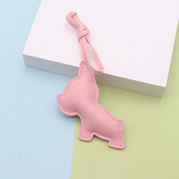 Leather Animal Shape Pendant For Bag Garment Accessories In Modern Simplicity Style