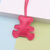 Leather Animal Shape Pendant For Bag Garment Accessories In Modern Simplicity Style