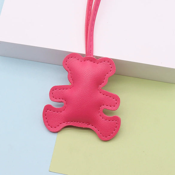 Leather Animal Shape Pendant For Bag Garment Accessories In Modern Simplicity Style