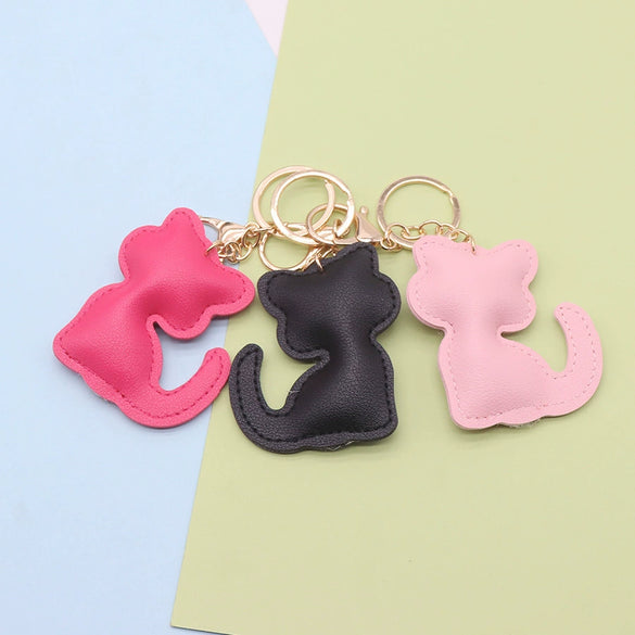 Leather Animal Shape Pendant For Bag Garment Accessories In Modern Simplicity Style