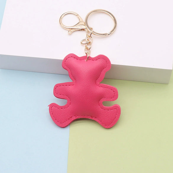 Leather Animal Shape Pendant For Bag Garment Accessories In Modern Simplicity Style