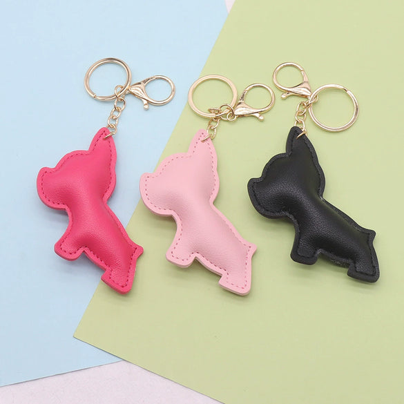 Leather Animal Shape Pendant For Bag Garment Accessories In Modern Simplicity Style